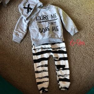 Three piece infant set